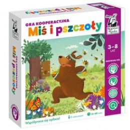 Medvedíky a včely kooperatívna hra 3-8 rokov GR0537