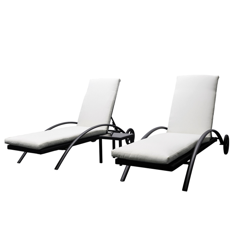 Aga Záhradná sada lehátok LOUNGE + stolík