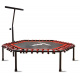 Aga Smart FITNESS Trampolína 130 cm Red + madlo