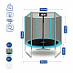 Aga SPORT TOP Trampolína 180 cm Svetlo modrá + ochranná sieť