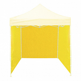 Aga Bočnice k predajnému stánku 2x2m Žltá