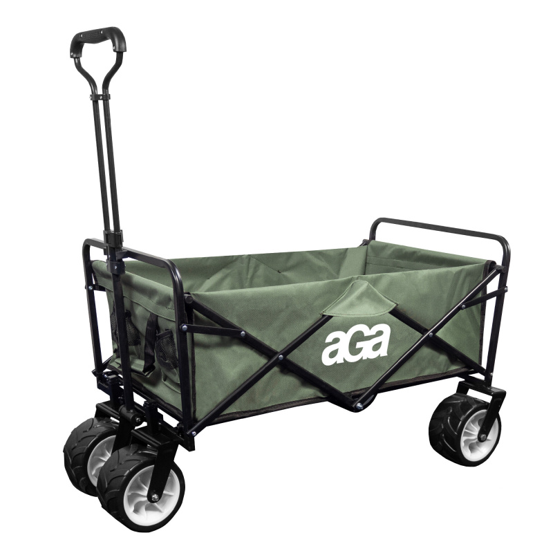 Aga Skladací prepravný vozík MR4611 Khaki
