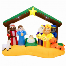 Nafukovacia vianočná dekorácia betlehem Nafukovacia vianočná dekorácia betlehem