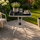 Aga Záhradný stôl BISTRO MR6173-Gray 60x60x70 cm