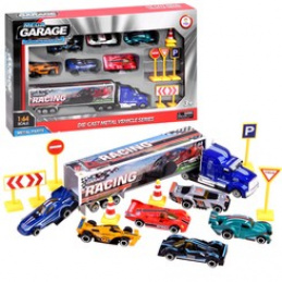 Sada kovových áut 7dielna ZA4005