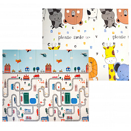 Aga4Kids Detská skladacia penová podložka 200x180 cm 6DZ123 - II. AKOSŤ