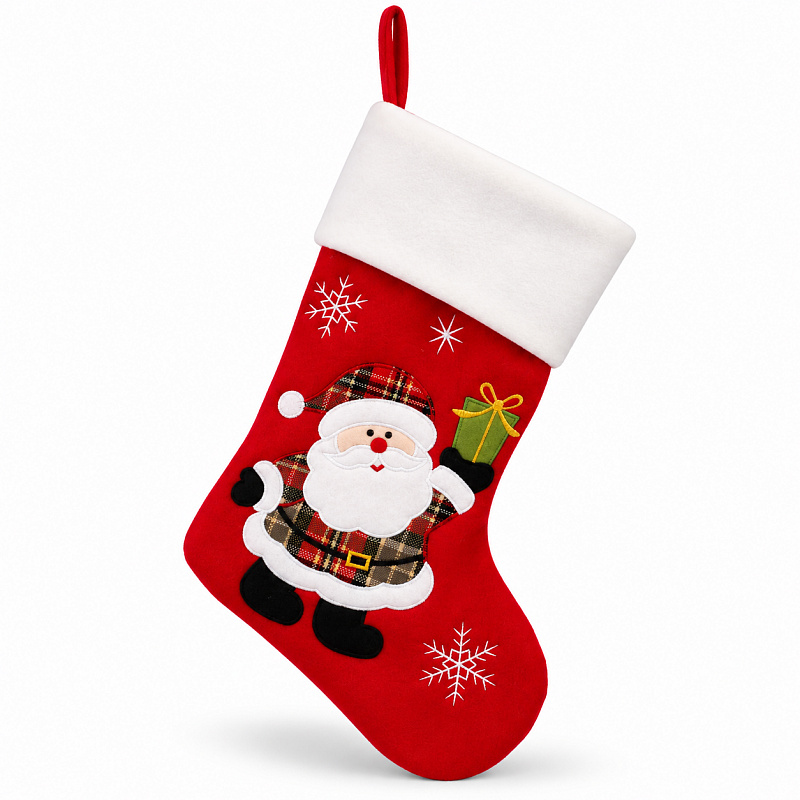 Aga Vianočná pančucha 45 cm Santa