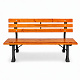 Aga Záhradná lavica MC4411-150 150x57x70cm