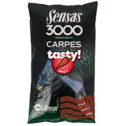 Sensas Kŕmna zmes 3000 Carp Tasty Spicy 1kg