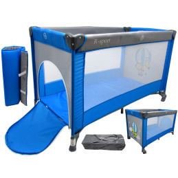 R-Sport Skladacia cestovná postieľka K1 Modrá
