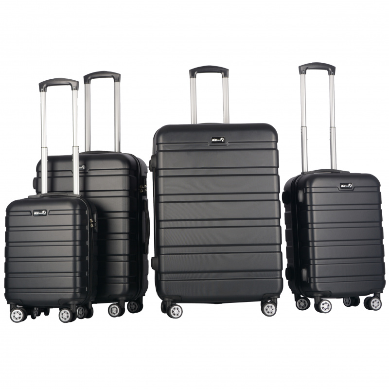 Aga Travel Sada cestovných kufrov MR4659 Čierna