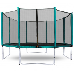 Aga SPORT PRO Trampolína 366 cm Dark Green + ochranná sieť