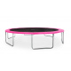 Aga SPORT PRO Trampolína 500 cm Pink + ochranná sieť + rebrík + vrecko na obuv