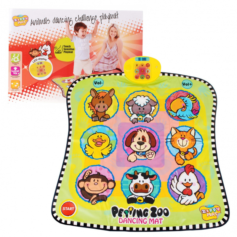 "Zvieratká" podložka pre deti 3+ Balančná hra Ruky Nohy