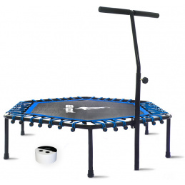 Aga Smart FITNESS Trampolína 130 cm Blue + držadlo