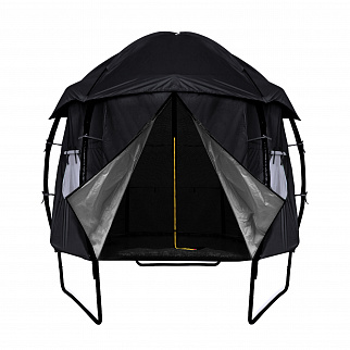Aga Stan na trampolínu EXCLUSIVE 250 cm (8 ft) Čierny