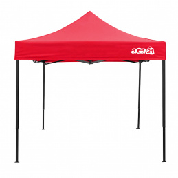 Aga Predajný stánok bez bočníc 3×3 m Svetlo červený Aga Predajný stánok bez bočníc 3×3 m Svetlo červený