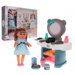 Bábika Kinga s Toaletným Stolíkom + Príslušenstvo