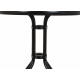 Linder Exclusiv Záhradný stôl BISTRO MC330850BB 70x60 cm