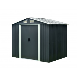 Aga Záhradný domček 236x206x174 cm Tmavo šedý