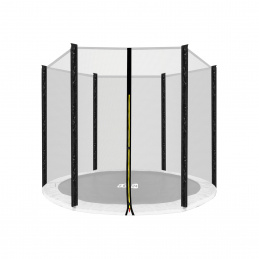 Aga Ochranná sieť 180 cm na 6 tyčí Čierna sieť / Čierna