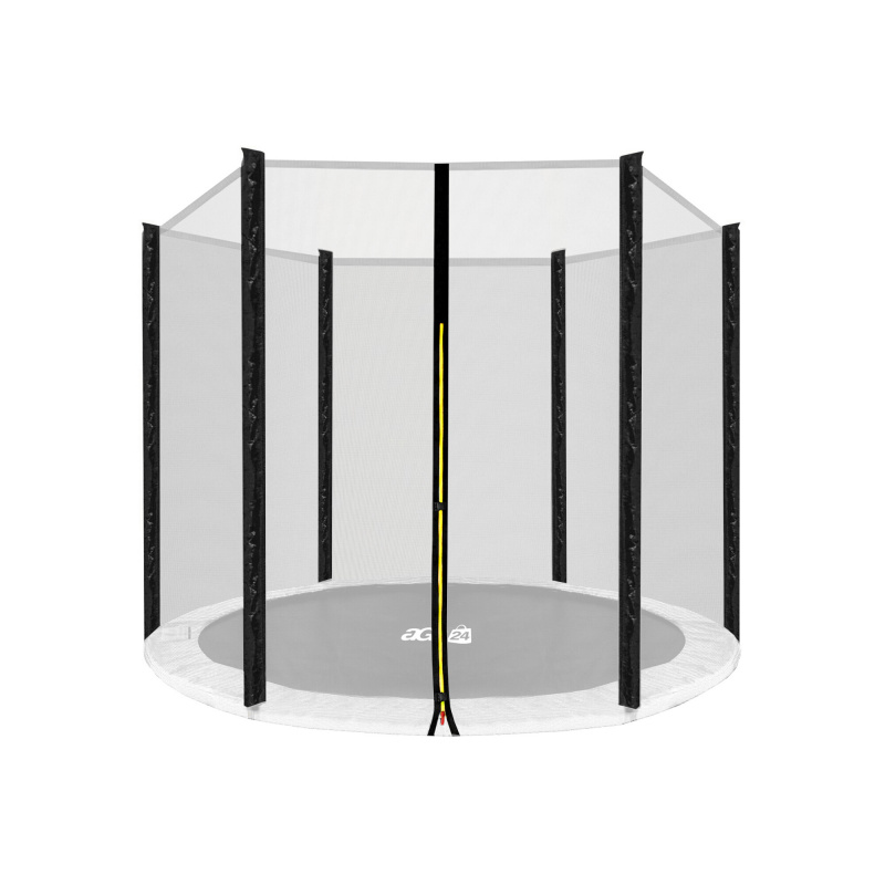Aga Ochranná sieť 180 cm na 6 tyčí Čierna sieť / Čierna