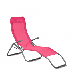 Aga Zahradné lehátko SIESTA Plum