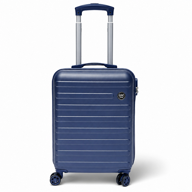 Linder Exclusiv Cestovný kufor 40x20x55 cm Modrý