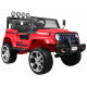 Terénne auto Raptor Drifter Red + Diaľkové ovládanie + Pohon 4x4 + Úložný priestor + Pomalý štart + MP3 LED dióda