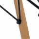Aga Jedálenský stôl 60 cm Čierny