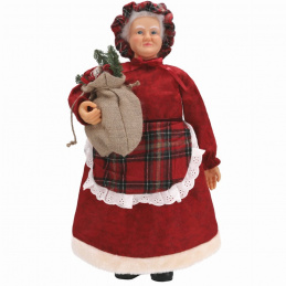 Vianočná figúrka pani Clausovej