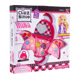 Rozšíriteľná kozmetická taška pre deti 5+ na kozmetiku na oči a nechty