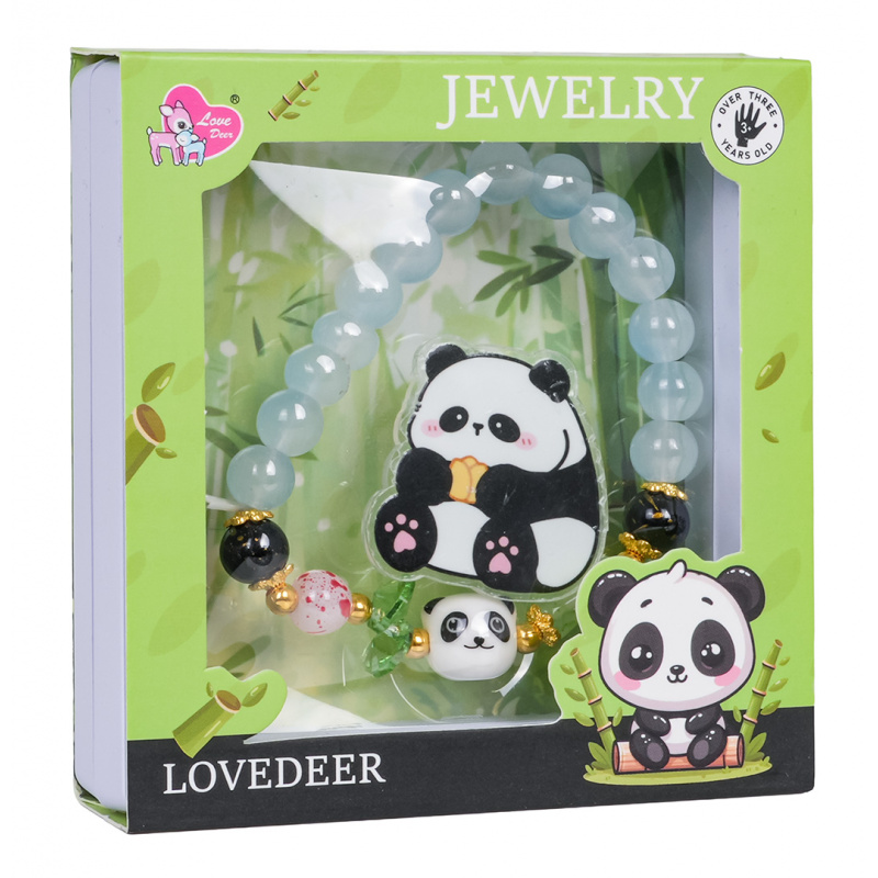 Sada Šperkov Modrá Panda Náramok