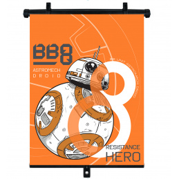 STAHOVACÍ AUTO STÍNIDLO STAR WARS BB8