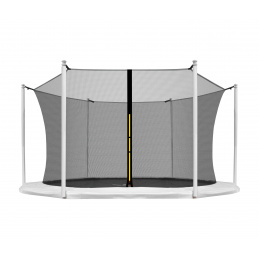 Aga Vnútorná ochranná sieť 366 cm na 6 tyčí Čierna