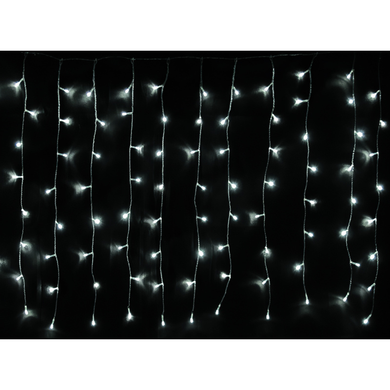 Linder Exclusiv Vianočný svetelný dážď 160 LED Studená biela