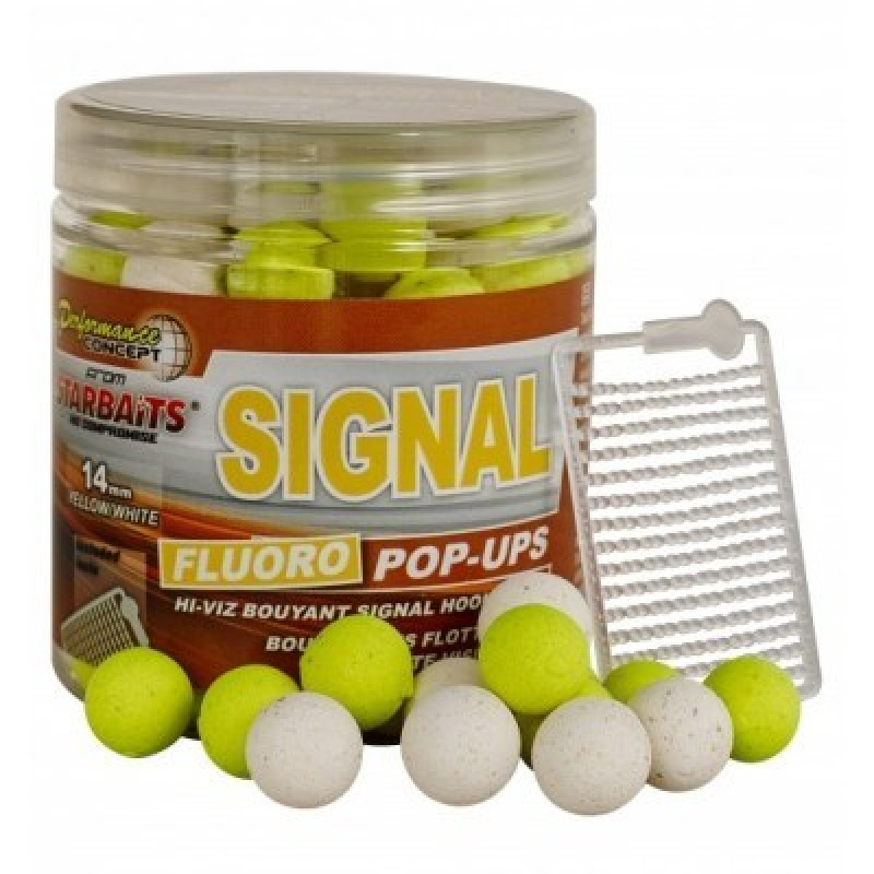 Starbaits Plávajúce Boilies Signal Fluo Pop Up 80 g 14 mm