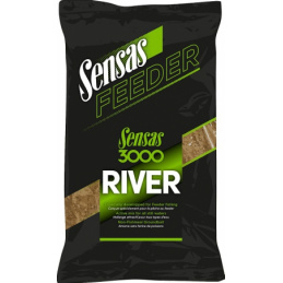 Sensas Kŕmna zmes 3000 Feeder River 1kg