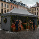 Aga Nožnicový stánok PARTY 3x6m Sivý