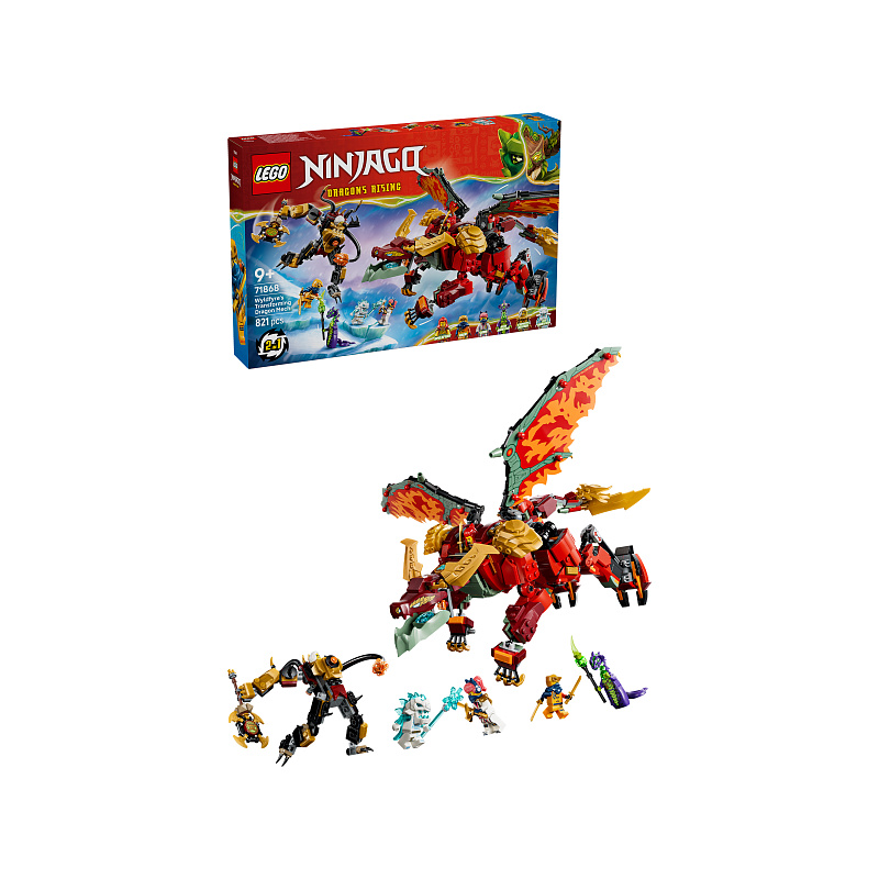LEGO® NINJAGO® 71868 Wyldfyre a transformačný dračí oblek
