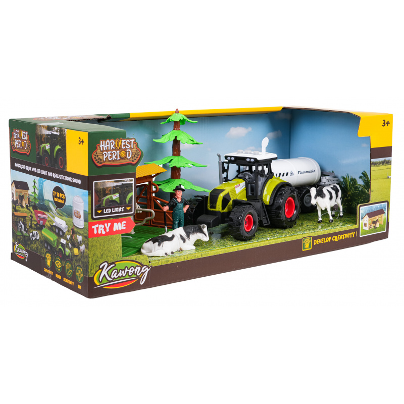 Farmárska sada s traktorom