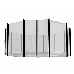 Aga Ochranná sieť 500 cm na 12 tyčí Čierna sieť / Čierna