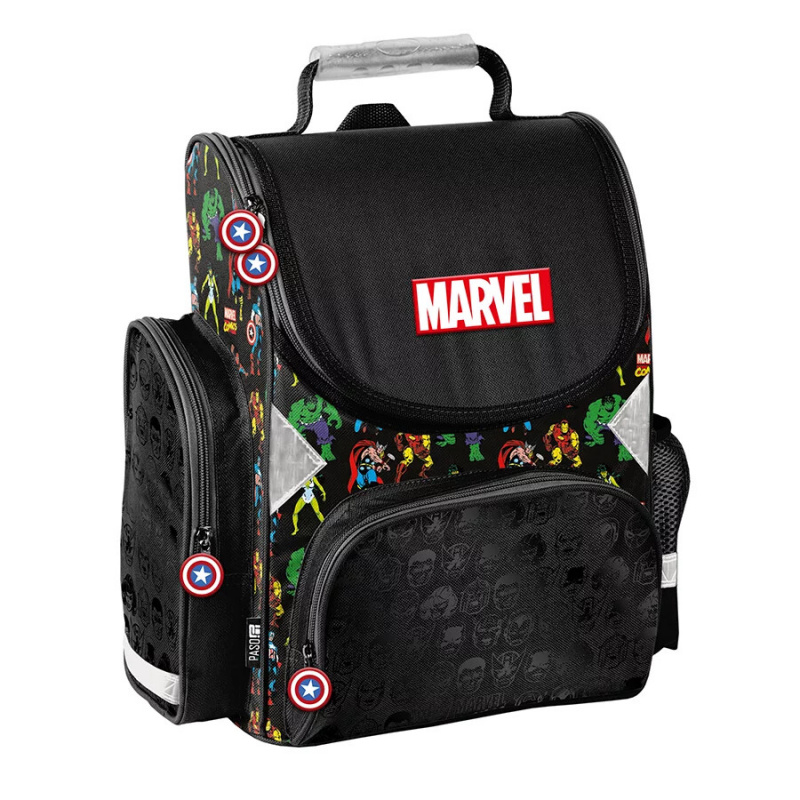 Paso Školská aktovka Avengers Čierna
