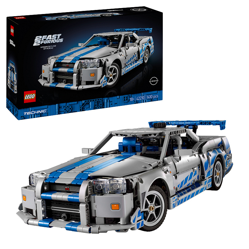 LEGO® Technic 42210 2 Fast 2 Furious  Auto Nissan Skyline GT-R (R34)