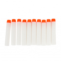 Aga4Kids Náhradné náboje do pištole fluorescenčné 7 cm 10 ks