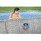 BESTWAY Power Steel Swim Vista bazén s oknom 427x250x100 14x8FT 7v1