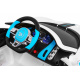 Bugatti Divo Detské autíčko na batérie biele + diaľkové ovládanie + EVA + pomalý štart + LED MP3