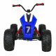 Lucky Seven batéria quad Blue + EVA kolesá + Slow Start + LED + MP3 USB