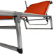 Aga Záhradné polohovacie lehátko GARDEN EXCLUSIVE MC372310O Orange