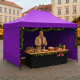Aga Nožnicový stánok PARTY 3x4,5m Fialový